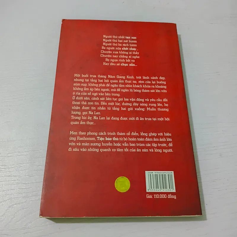 Sách Hồ sơ tội ác - Tiệc báo thù 740972