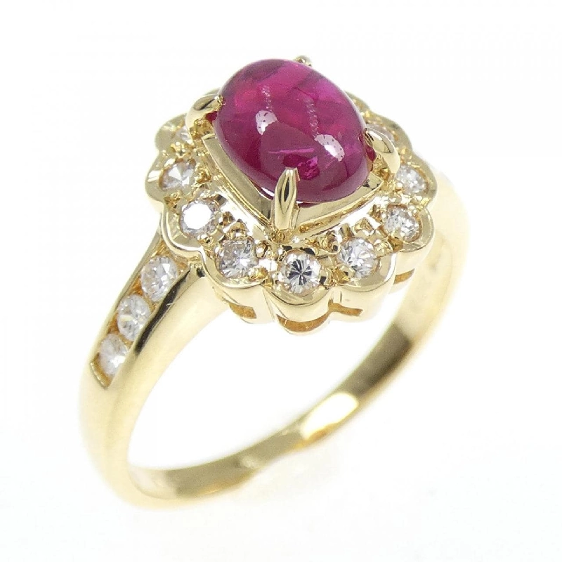 Nhẫn Ruby K18YG 0.79CT 672514