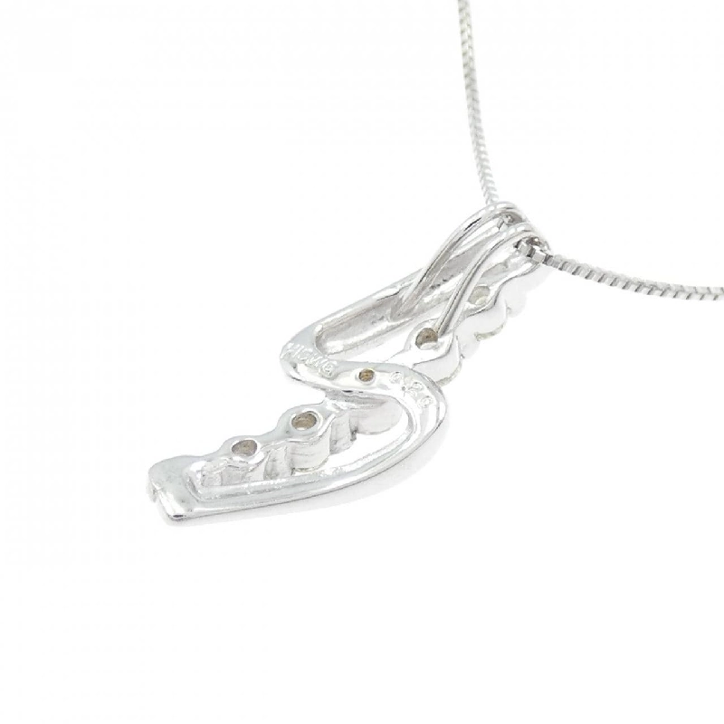 K18WG Dây chuyền kim cương 0.20CT - Hàng hiệu Chính hãng 856420