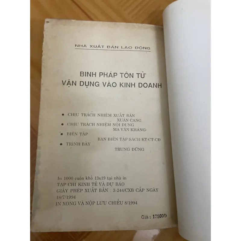 Binh pháp Tôn Tử vận dụng vào kinh doanh 1019116