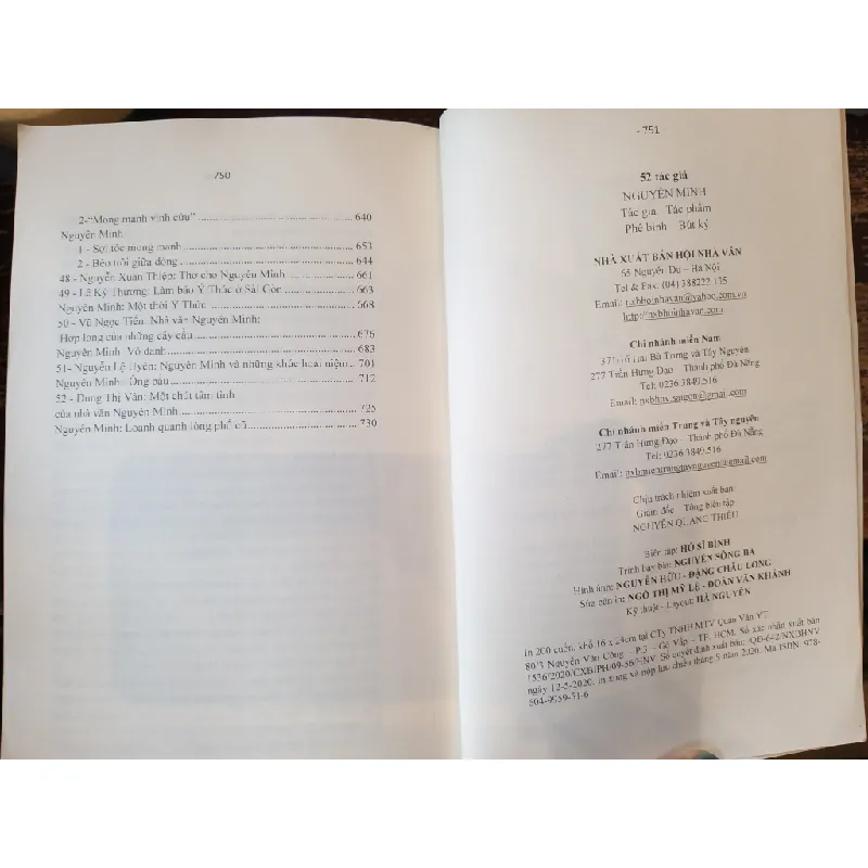 Tác giả & tác phẩm - Nguyên Minh - 52 tác giả 697966