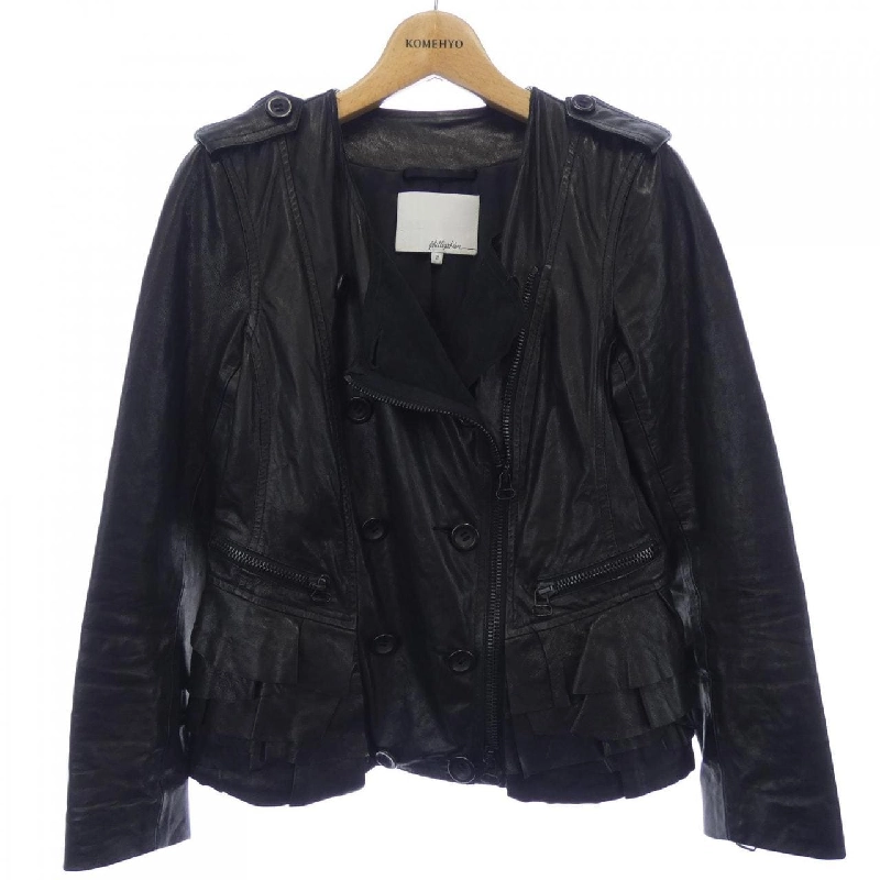 3.1 Phillip Lim Áo khoác da 630661