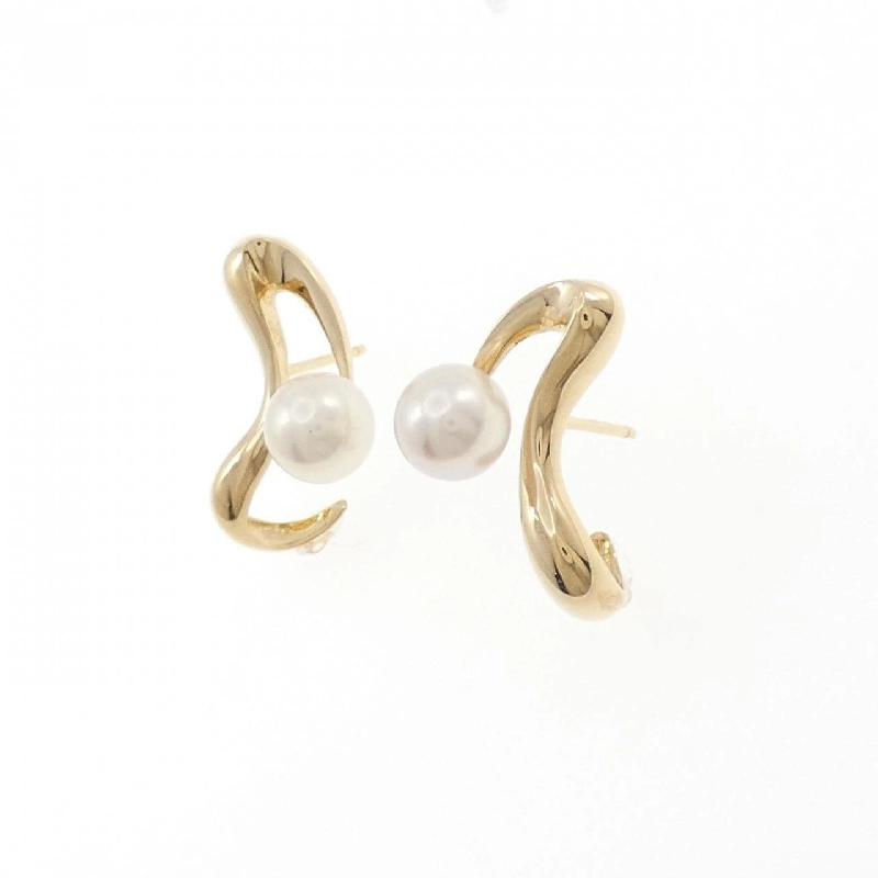 K18YG Bông tai ngọc trai Akoya 6.5mm - Hàng hiệu Chính hãng 871569