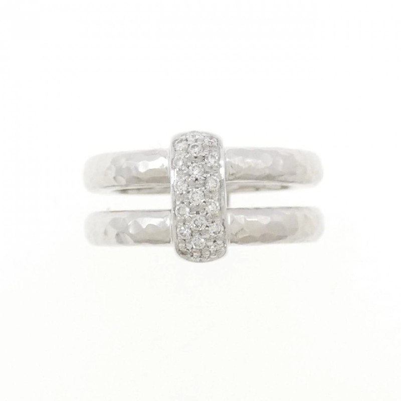 Nhẫn kim cương 750WG - Hàng hiệu Authentic 852476