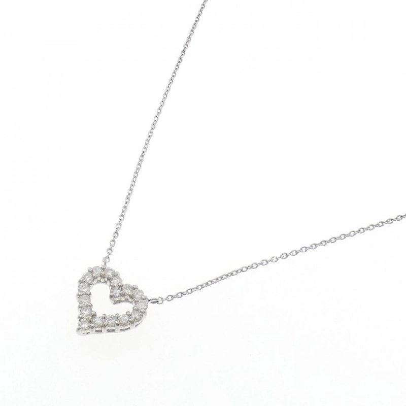 Dây chuyền kim cương hình trái tim PT900/PT850 0.50CT - Hàng hiệu chính hãng 856795