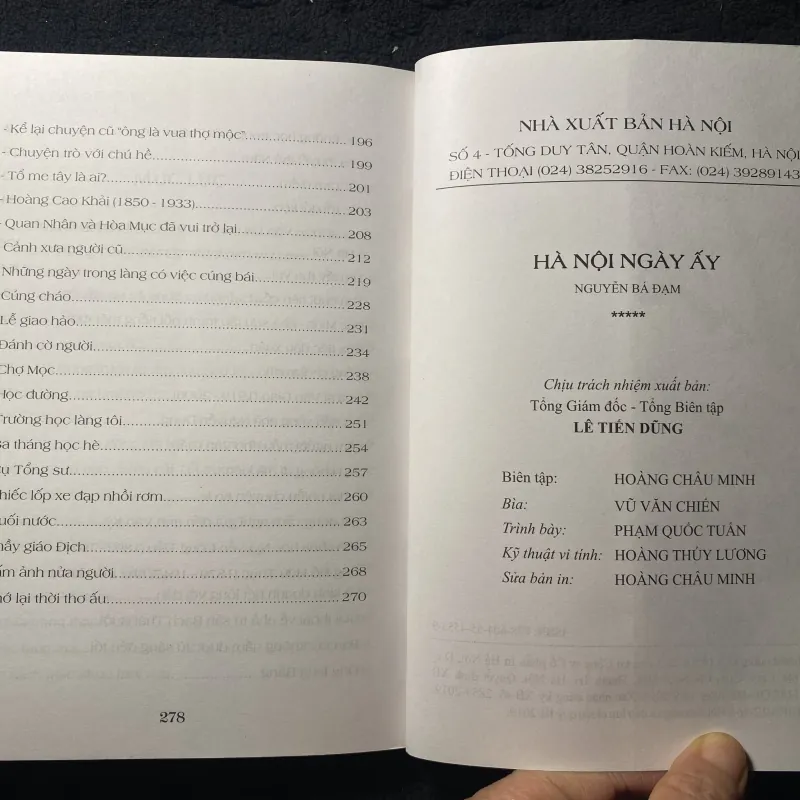 Hà Nội ngày ấy, của tác giả Nguyễn Bá Đạm 1044646