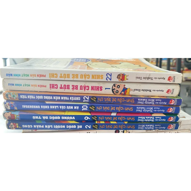 Combo 6 quyển Shin cậu bé bút chì màu 698437