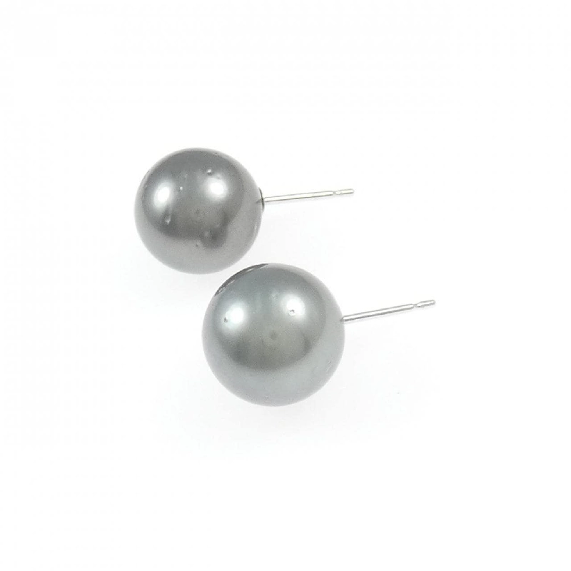 K14WG Bông tai ngọc trai đen 11.6mm - Hàng hiệu Chính hãng 865390