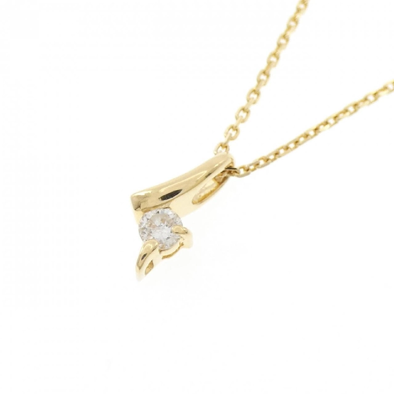 K18YG Dây chuyền kim cương 0.13CT - Hàng hiệu Chính hãng 862396