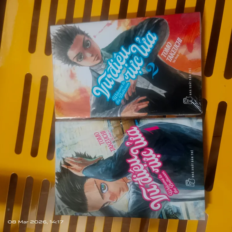 Combo tập 1-2  Sách Truyện tranh Vũ điệu rực lửa có tập 2 seal 937489