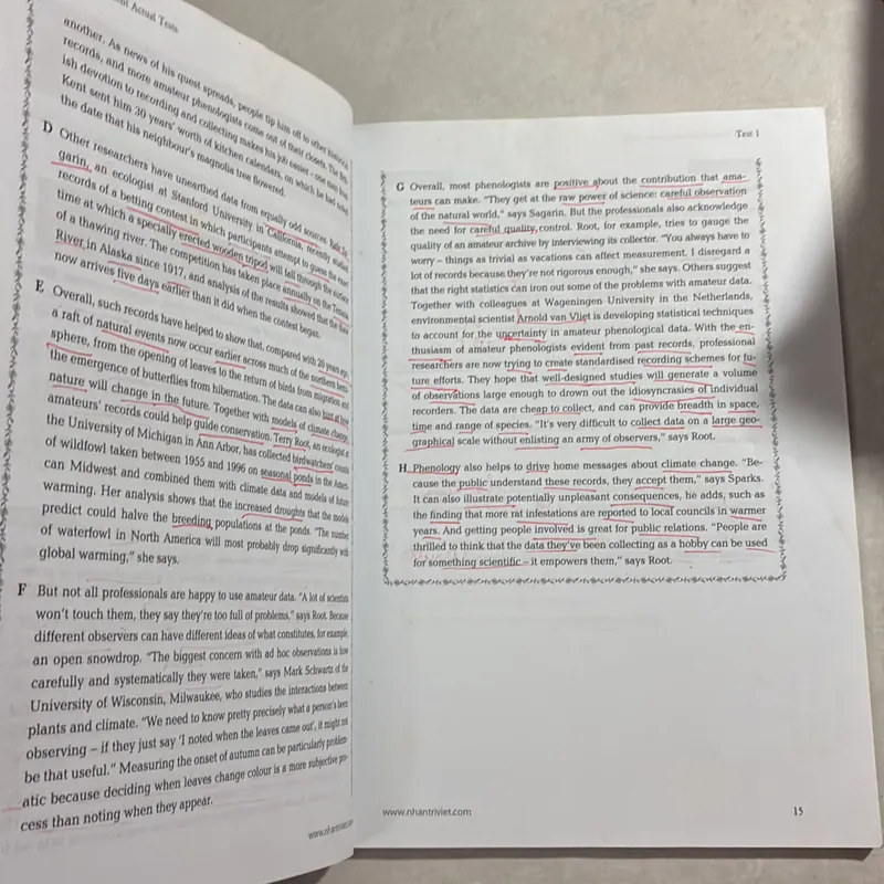 IELTS Reading Recent Actual Tests 720622