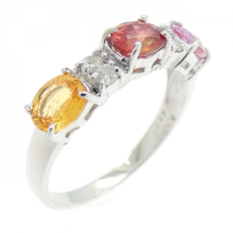 Nhẫn Sapphire K18WG 1.37CT 667582