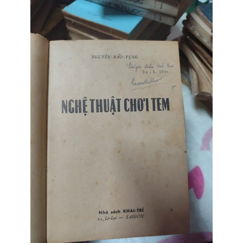 Sách Nghệ Thuật Chơi Tem 1967 - Nguyễn Bảo Tụng 1001047
