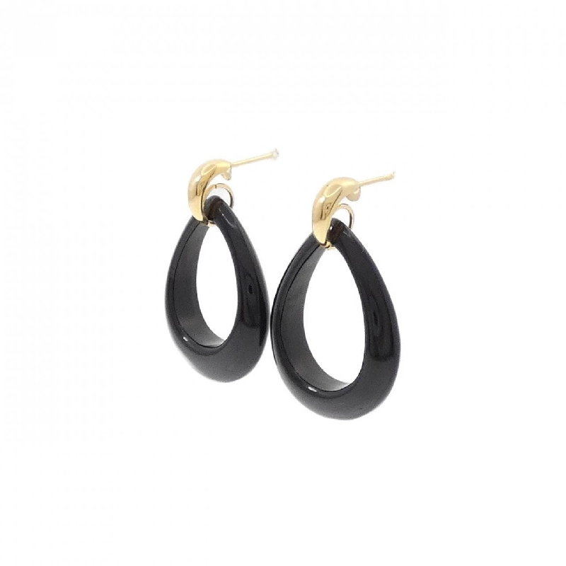 K18YG Onyx Bông tai - Hàng hiệu Chính hãng 869983