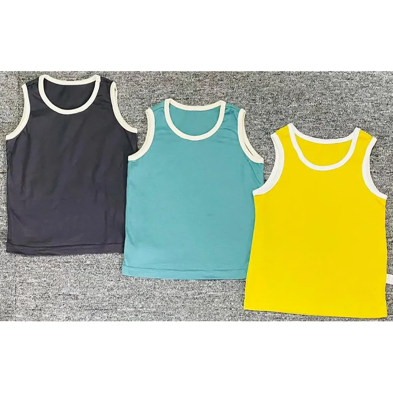 Áo ba lỗ trẻ em trai gái nhiều màu sắc 8kg đến 28kg hàng new  577136