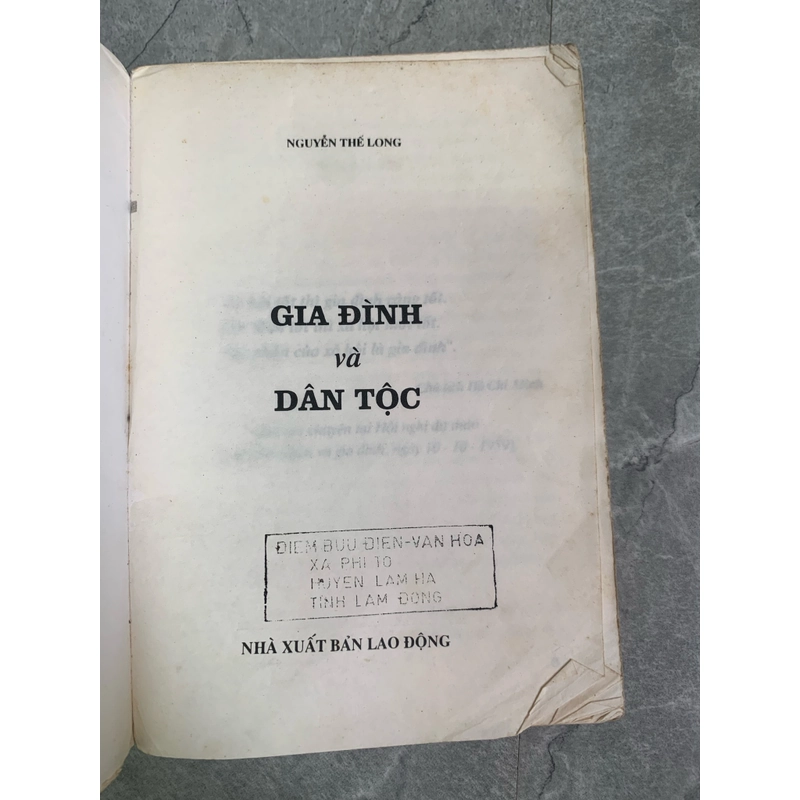 Gia đình và dân tộc  298155