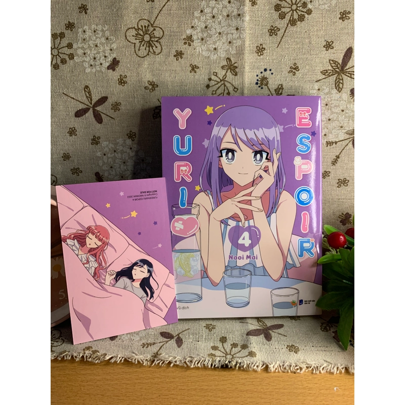 Manga Yuri Espoir Lẻ Tập 1 đến Tập 4, 99% Unseal, có phụ kiện, kèm quà Mori 317177