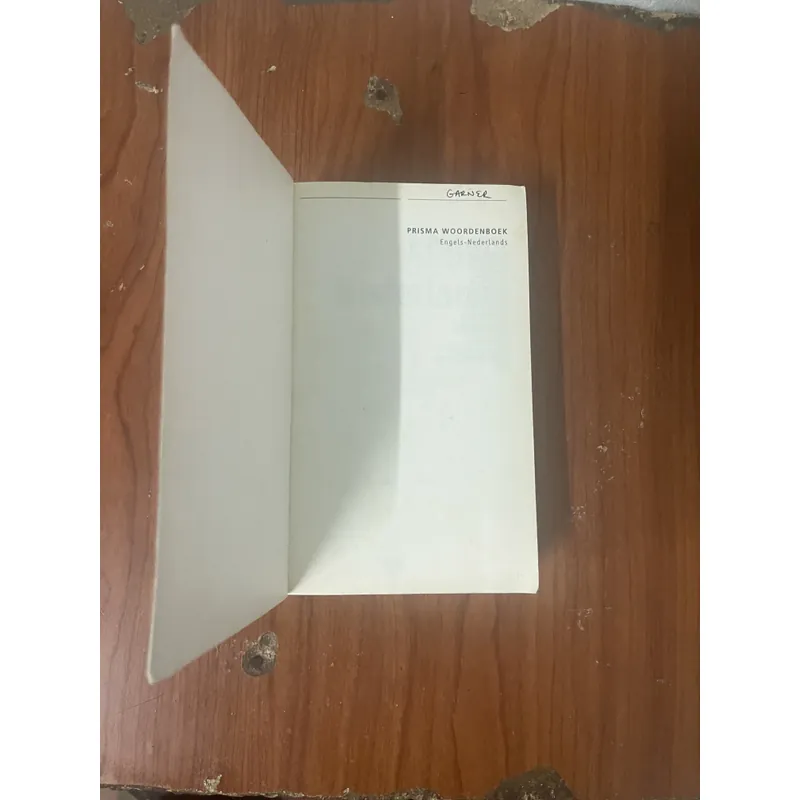 PRISMA WOUỔDENBOEK ENGELS- NEDERLANDS 598737