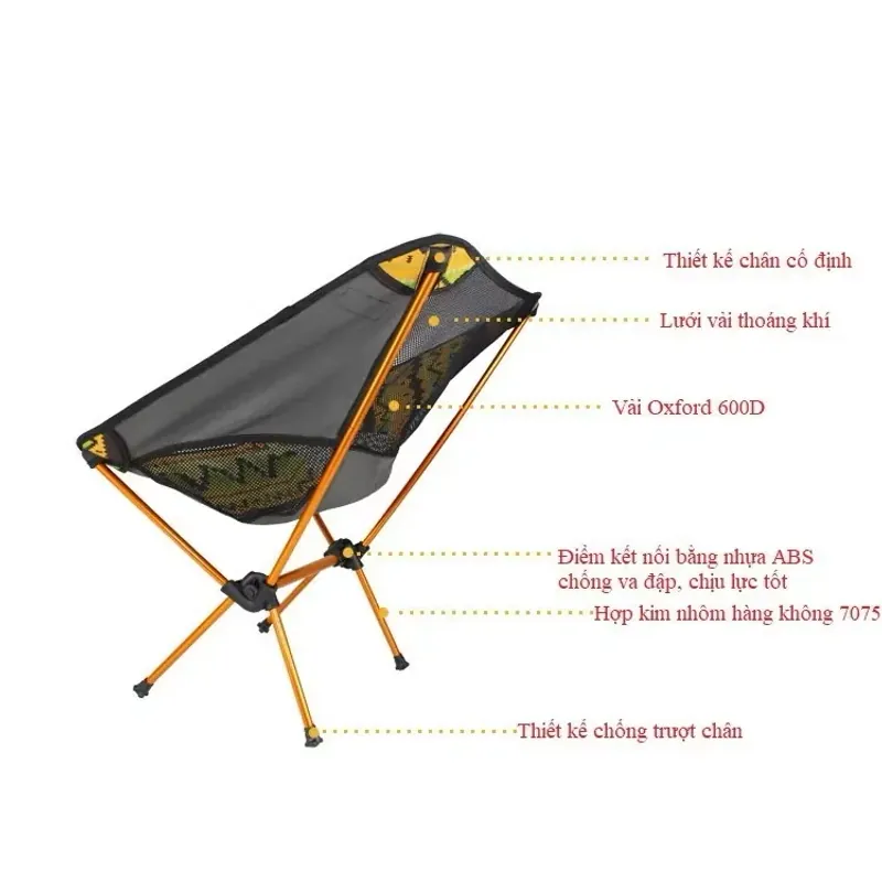 Ghế dã ngoại, ghế camping gấp gọn 680160