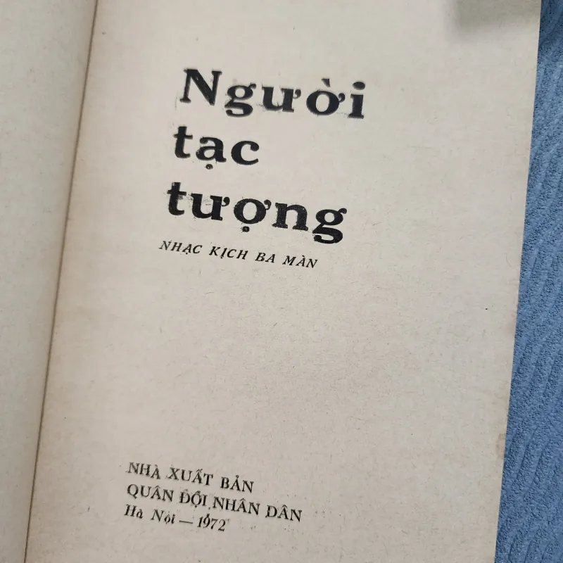Người tạc tượng | nhạc kịch | đỗ nhuận | 1972 1001594