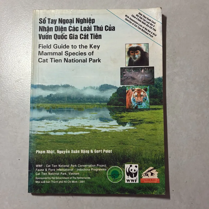 Số tay ngoại nghiệp nhận diện các loài thú của vườn quốc gia Cát Tiên 791691