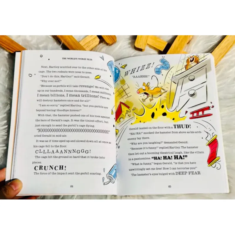 Sách - The world's worst children 7 cuốn, bản mới nhất tặng file nghe 3/7 cuốn 946392