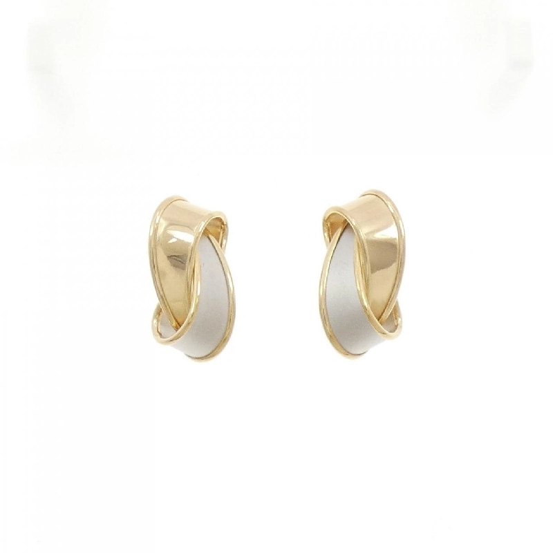 K18YG/PT900 Bông tai - Hàng hiệu Authentic 867372