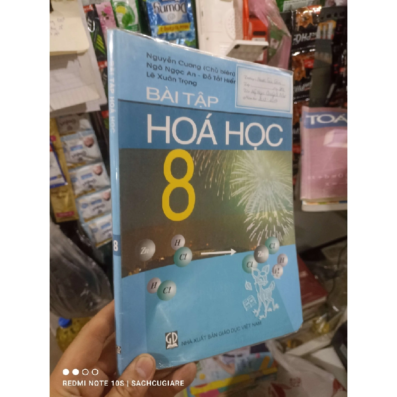 Bài tập Hoá học 8 2018 mới 80% Giáo khoa HCM2702 930349