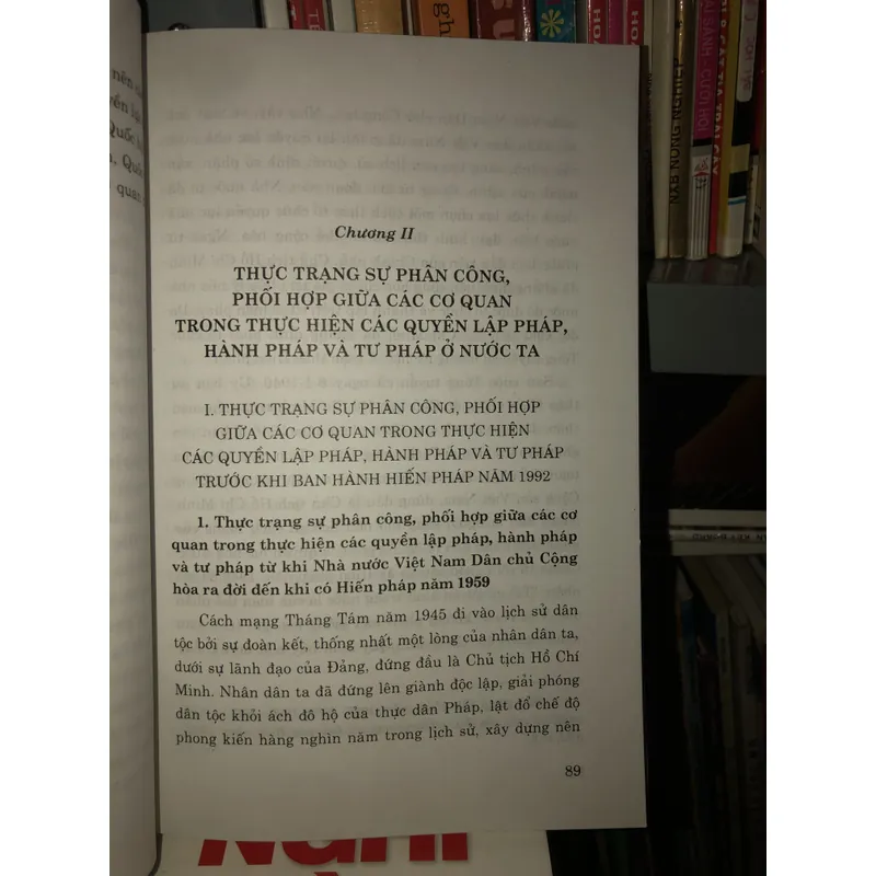 Phân công phối hợp giữa các cơ quan trong thực hiện các quyền lập pháp hành pháp, tư pháp 696794