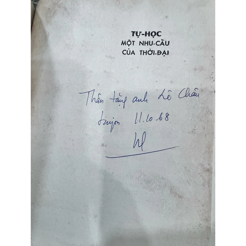 Tự học một nhu cầu của thời đại - Nguyễn Hiến Lê 531147