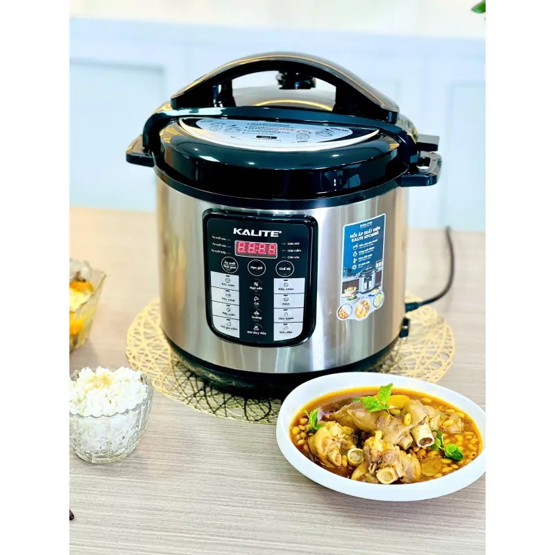 🍲 Nồi Áp Suất KALITE KPC6088 – Hầm Nhừ Nhanh, Ninh Chuẩn, Giữ Trọn Dinh Dưỡng 738334