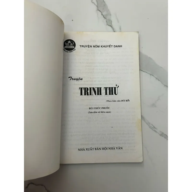 Truyện Trinh Thử – Khuyết danh (Bùi Thức Phước sưu tầm và biên soạn) 958133