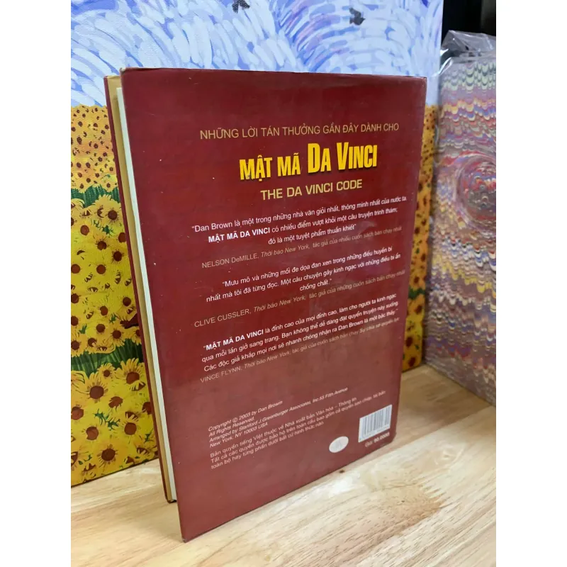 Mật Mã Da Vinci - Dan Brown. Bản Real 2006. 926324