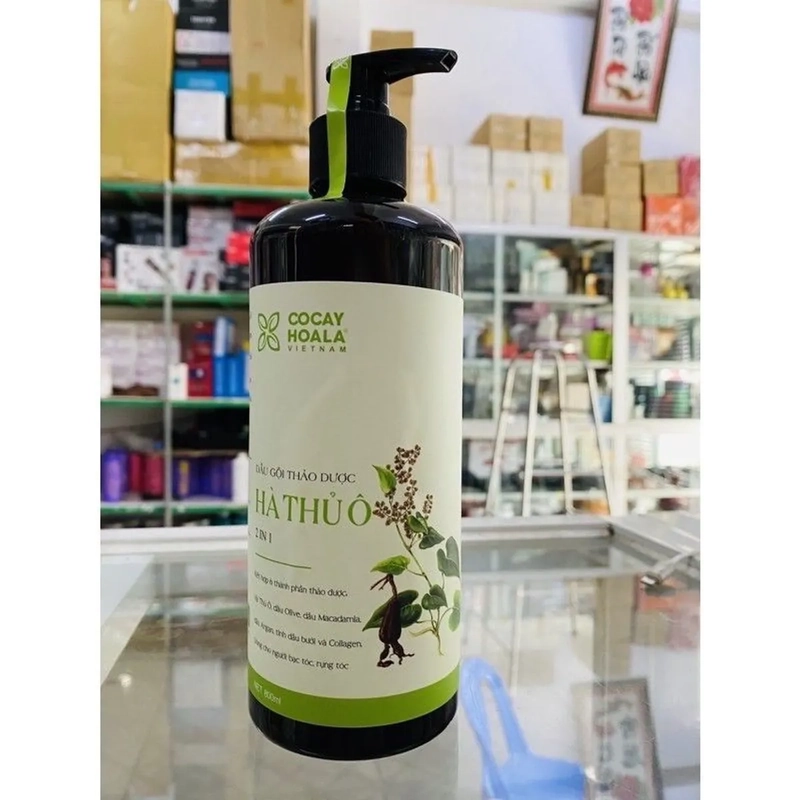 Dầu Gội Hà Thủ Ô Giảm Các Triệu Chứng Ngứa Da Đầu, Giảm Tóc Bạc Sớm, Làm Sạch Gàu 455131
