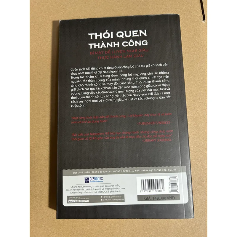 Thói quen thành công - Napoleon Hill 706560