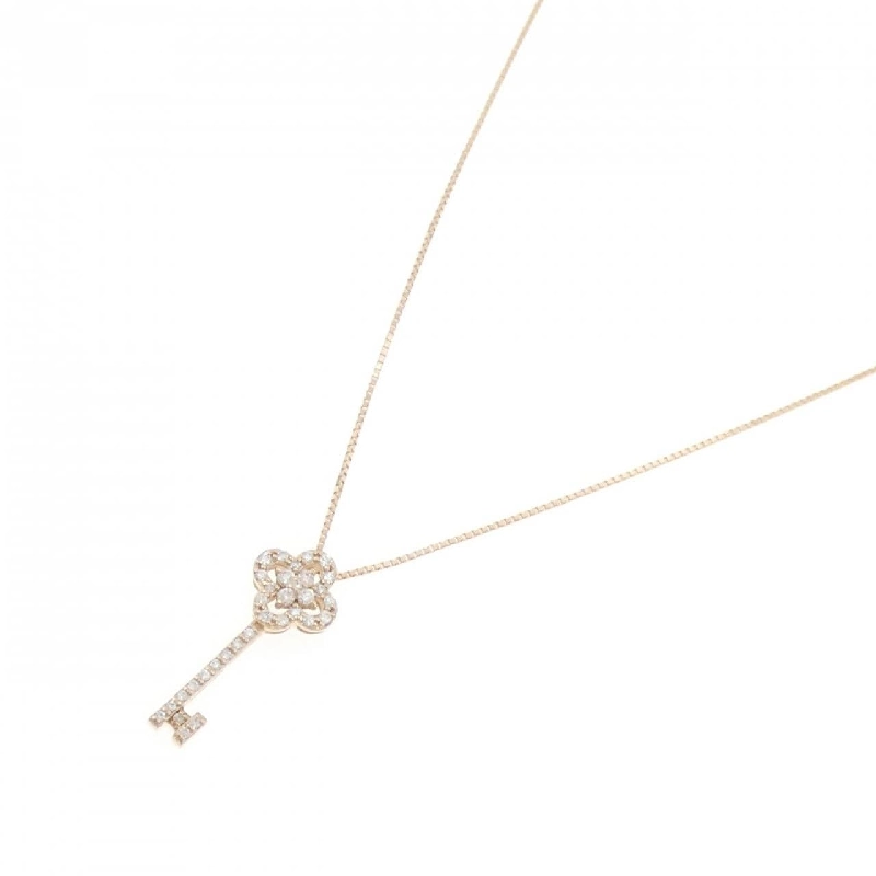 K18PG Khóa × Hoa Nhẫn Kim Cương 0.16CT - Hàng hiệu Chính hãng 859911