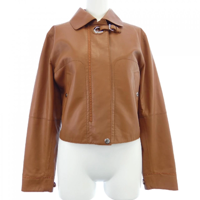 Áo khoác da HERMES クルードセル 2E1201DJ 632372