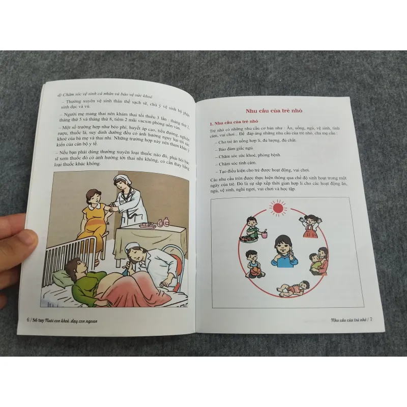 SỔ TAY NUÔI CON KHỎE, DẠY CON NGOAN 570600