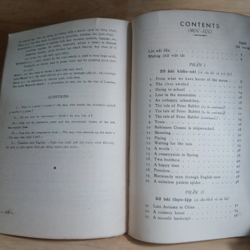 50 Bài Khảo Sát Anh Văn (Đệ Tứ Ban Anh - Đệ Nhị Sinh Ngữ II) - Sống Mới Xuất Bản 1960 509566