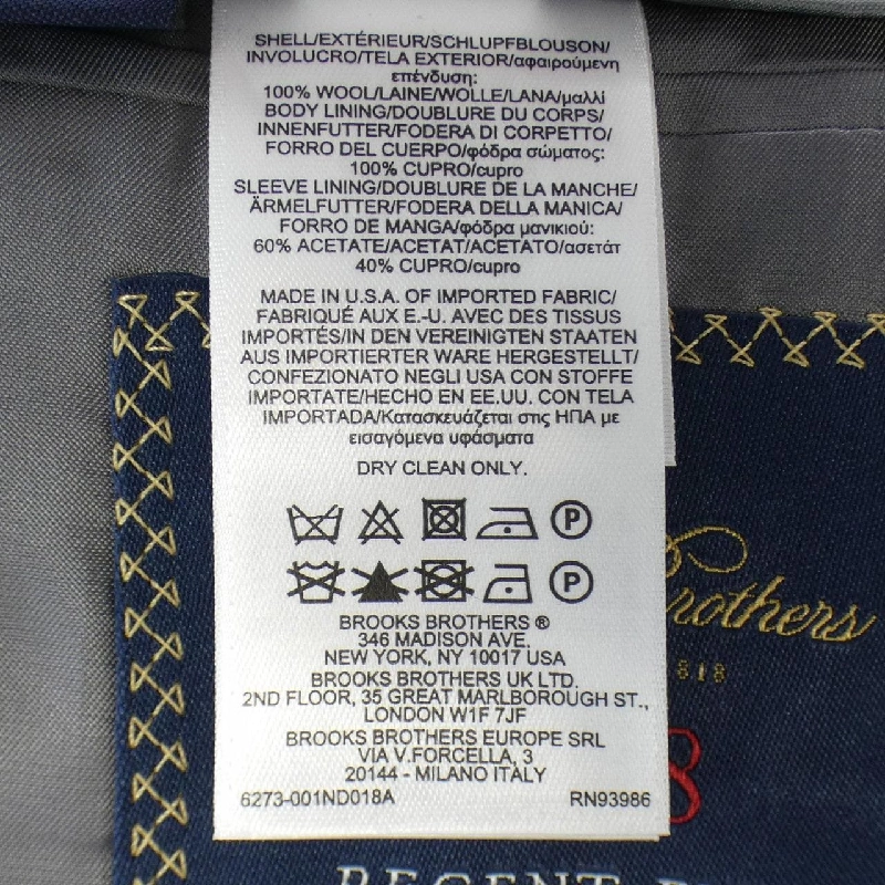 Bộ đồ vest BROOKS BROTHERS - Hàng hiệu Authentic 902531