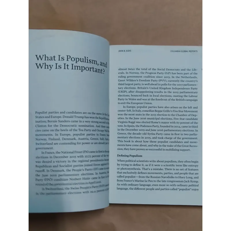 The Populist Explosion - John B. Judis 1006219