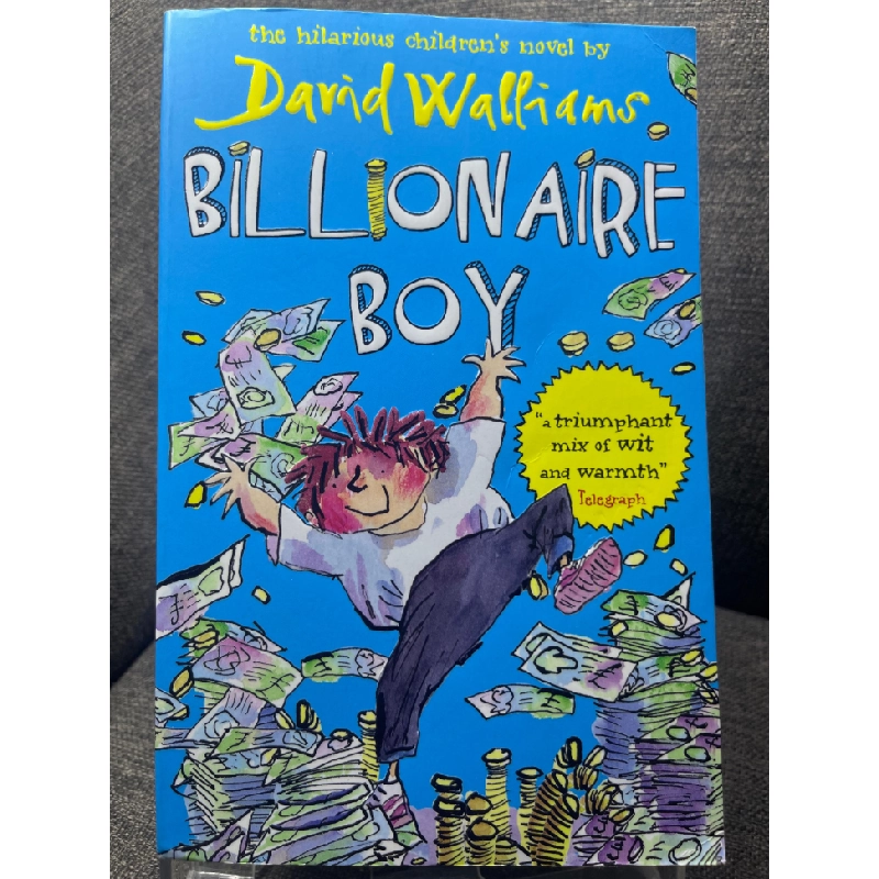 Billionare boy mới 75% tróc gáy mấy trang cuối đã dán truyện tranh ngoại văn và thiếu nhi David Walliams HPB1505 351158