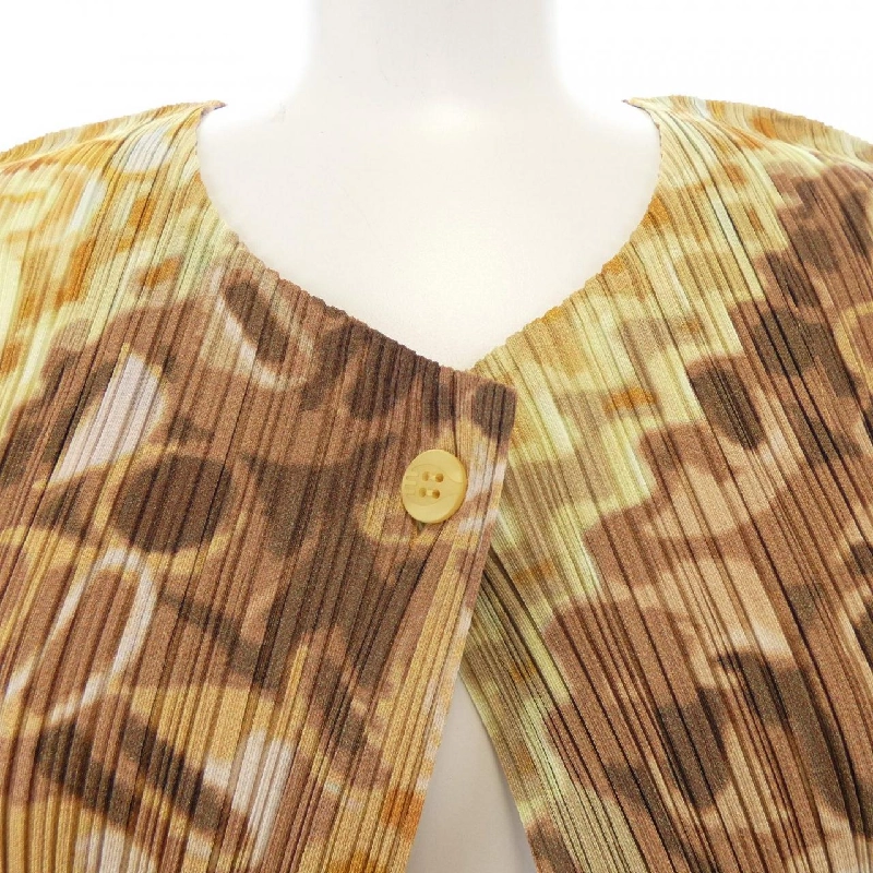 【Mã giảm giá】Áo cardigan PLEATS PLEASE 639822