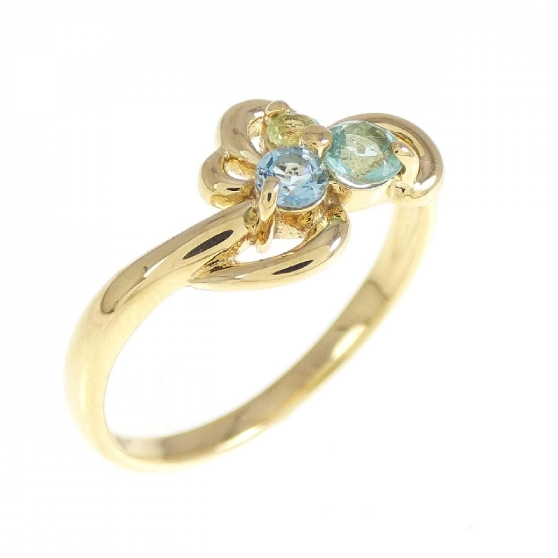 Nhẫn đá màu K18YG 670773