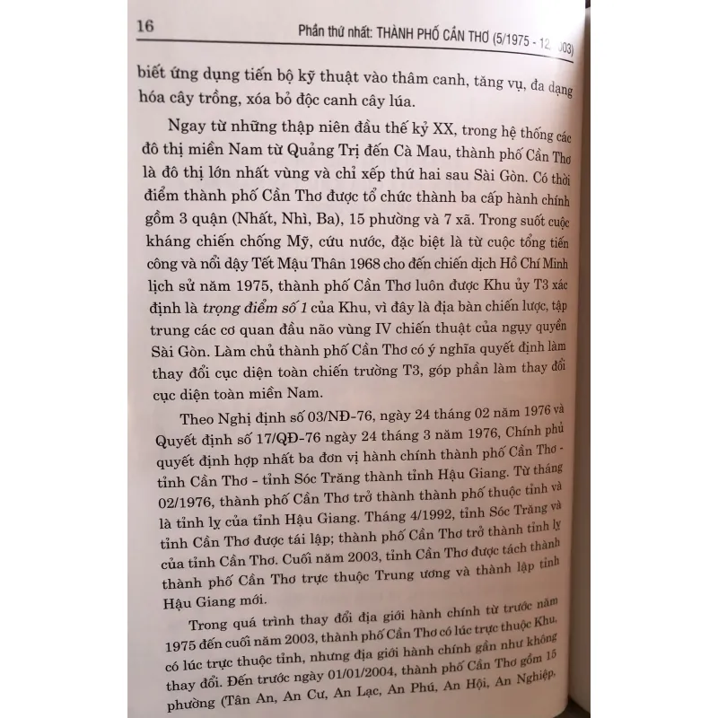 Lịch sử Đảng bộ quận Ninh Kiều Thành phố Cần Thơ tập II 745701