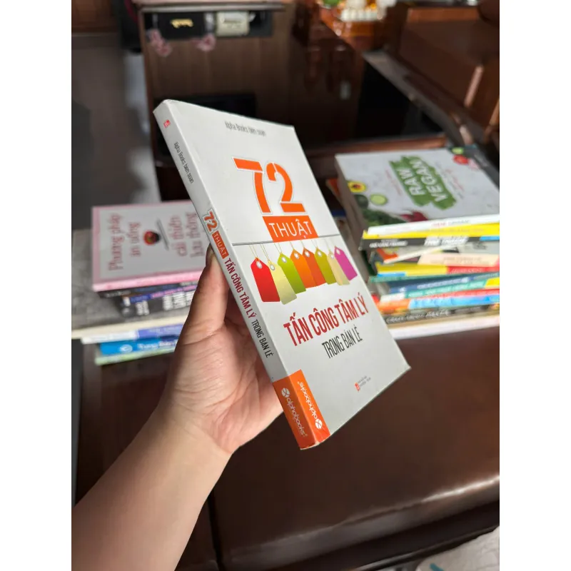 72 Thuật Tấn Công Tâm Lý Trong Bán Lẻ – Alpha Books- K3 1004562