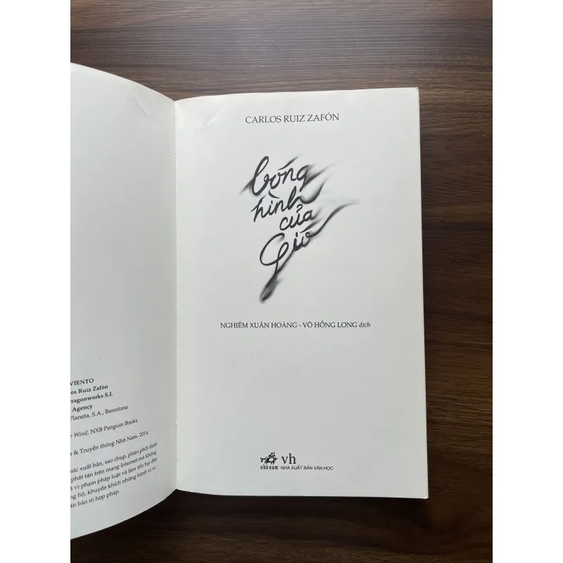 Bóng hình của gió - Carlos Ruiz Zafón 991476