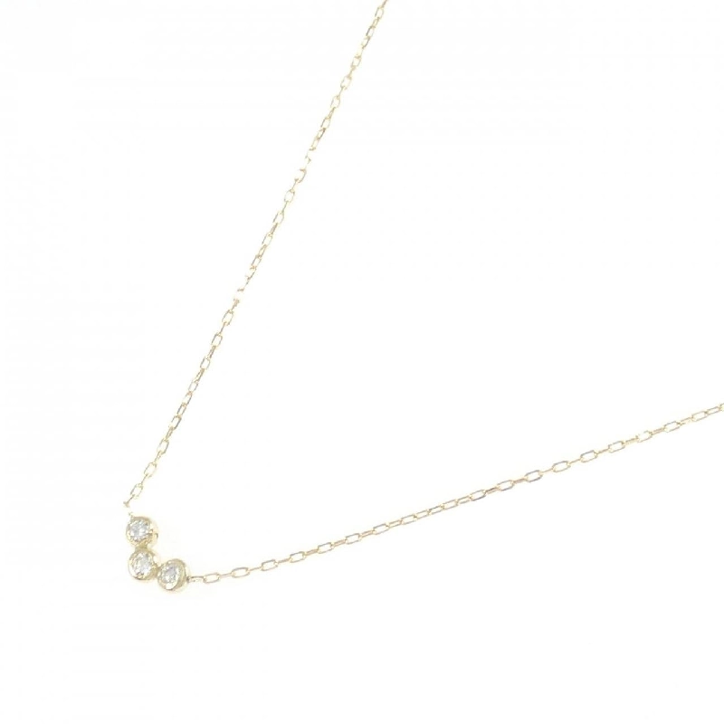 K18YG Dây chuyền kim cương - Hàng hiệu Chính hãng 861288