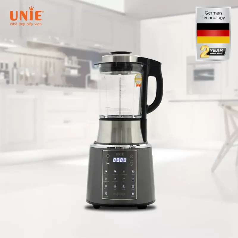 ⭐ Máy làm sữa hạt UNIE V6S – êm nhất thị trường, dung tích 1,75L, điều khiển 1 chạm! 715008