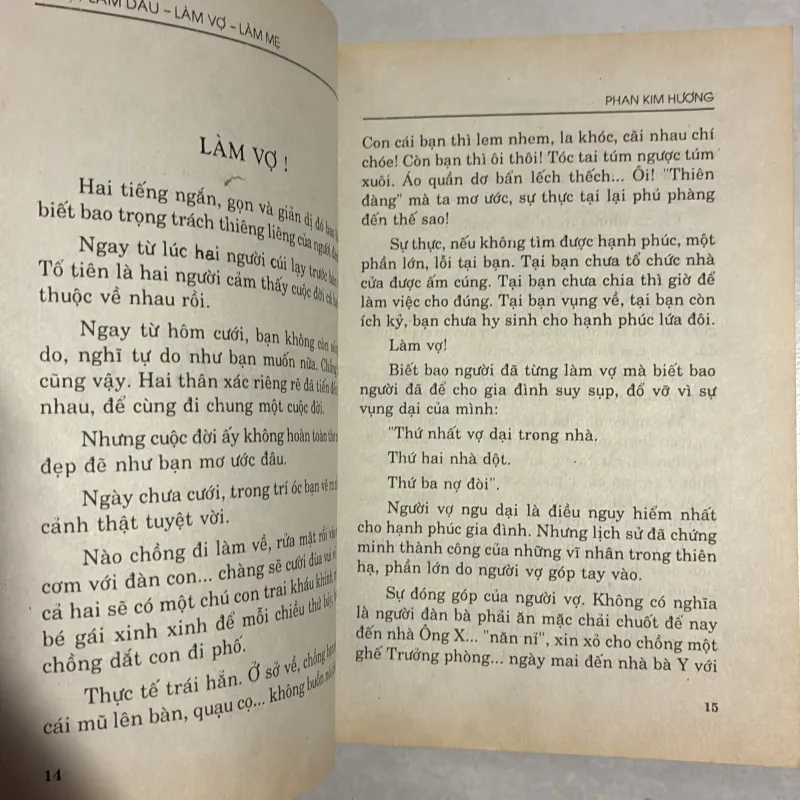 Thuật làm dâu - làm vợ - làm mẹ trong gia đình  778686